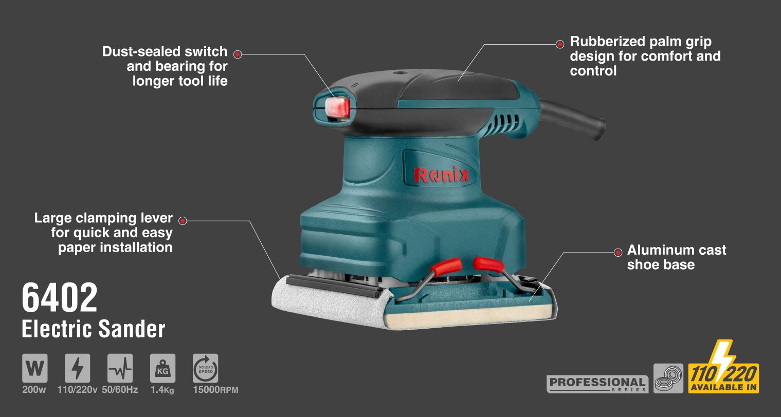 Wood Sander - 6402 -