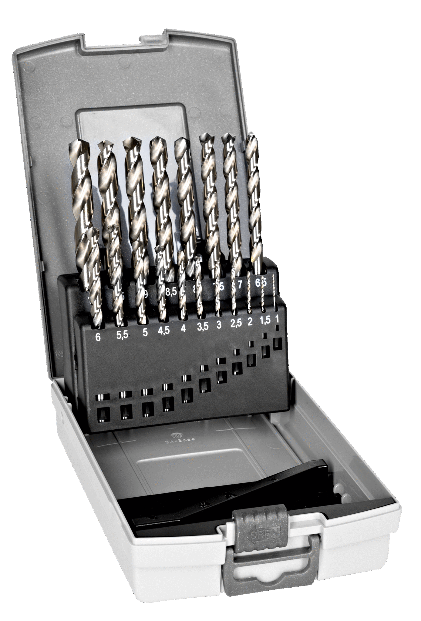 Professional 19PCS HSS Twist Drill Set
