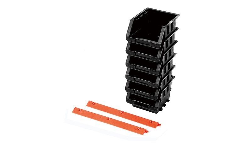 Tactix 6Pc Storage Bin Set