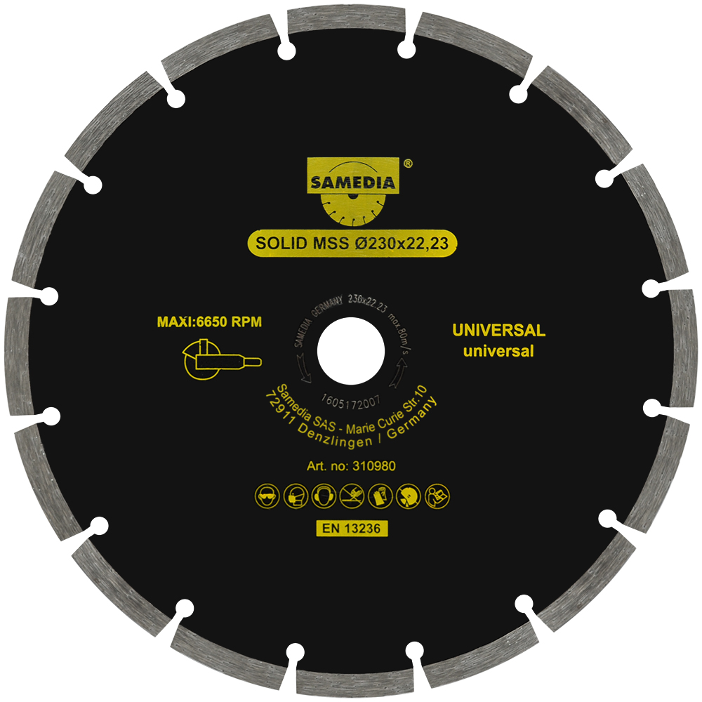 Samedia Solid MSS 230 mm