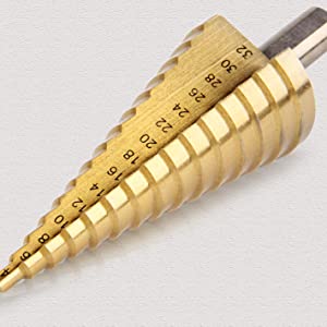 HSS Multi-Step Drills 4-30mm