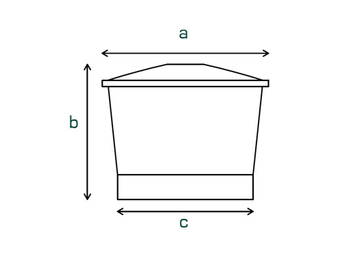 Special Sized - V ShapeTank With A Complete Open Top